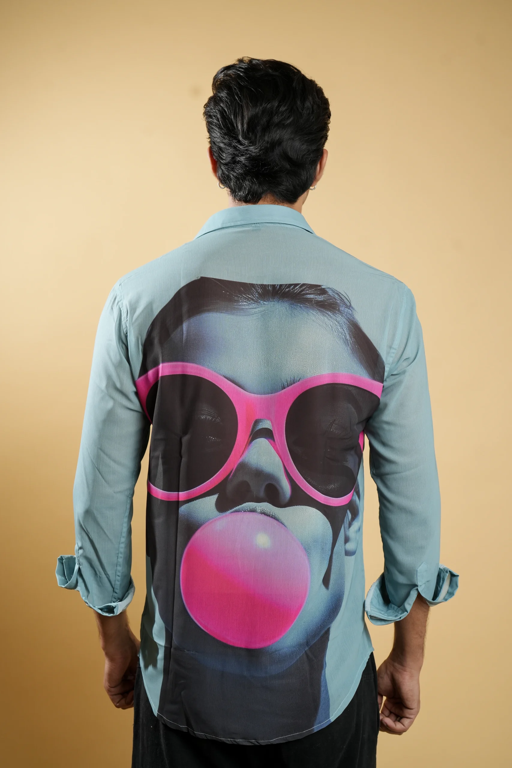 Bubble Pop Retro Printed Shirt
