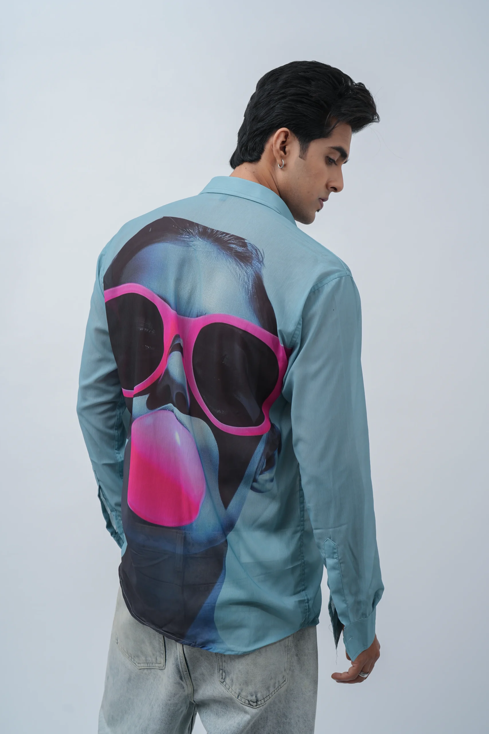 Bubble Pop Retro Printed Shirt