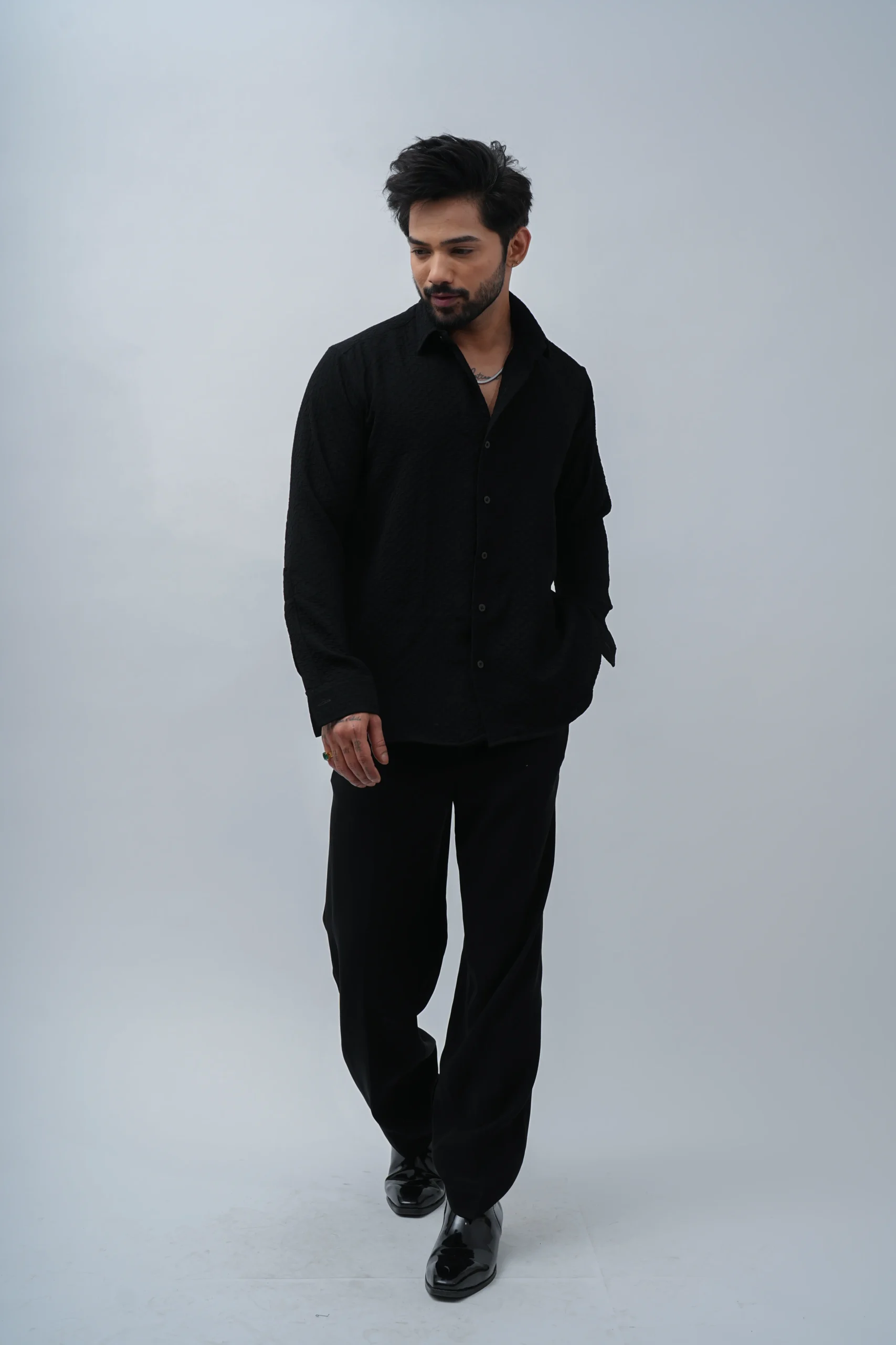 Imported Textured Emboss Shirt